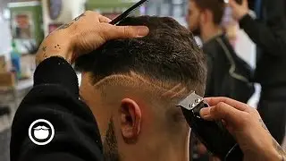 Pro Skin Fade with Lines | The Stag Barbershop