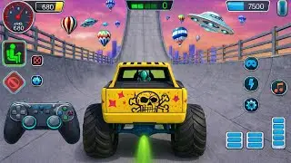 Monster Truck Mega Ramp Impossible Driver - Monster Truck Mega Ramp Racing - Android Gameplay 