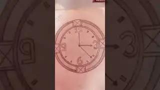 draw wall watch.........
