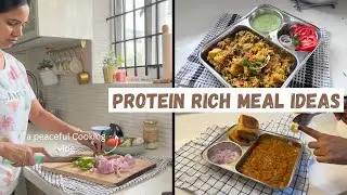 Protein-Rich Meal Ideas || New Cookware Haul || Silent Cooking Vlog 🍳✨