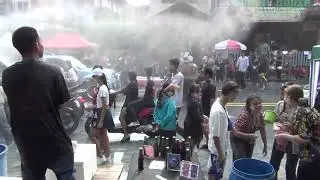 Songkran 2023 Ban Chang Rayong thailand big water fight