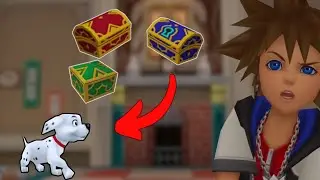 All 99 Dalmatian Puppies in Kingdom Hearts 1