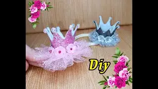 Как Сделать Корону из КОЖЗАМА и Фоамирана \ Корона Своими руками \ DIY CRAFTS Crown from Foamiran