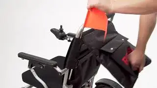 Porto Mobility Power Wheelchairs - How to install the safety flag