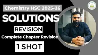 Solutions | Class 12 Chemistry | Chapter 2 | Quick Revision for HSC Maharashtra Board 2026