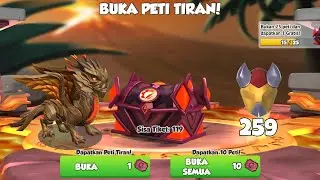 Gameplay Tyrant Event dml - Open 119 Tyrant Chests | Dragon Mania Legends