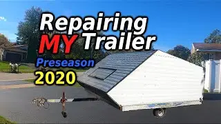 Snowmobile Trailer Repairs on my 2000 Karavan