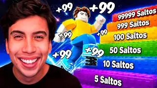 POR CADA SALTO LLEGO MAS ALTO EN ROBLOX!🏔️