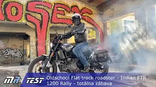 Oldschool Flat track roadster - Indian FTR 1200 Rally Totálna zábava na dvoch kolesách - motoride.sk