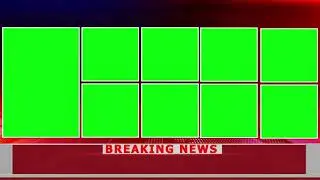 Free Green Screen Videos || 9 window for debate green screen free video download