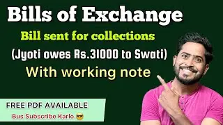 Bills of exchange by imran sir(bill sent for collection) | sca family