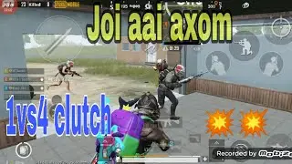 PUBG MOBILE BEST SQUAD WIPES 1VS4CLUTCH (MONTAGE)4GINGER CLAW+GYRO