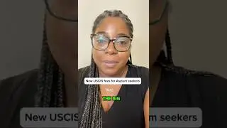 New USCIS fees for asylum seekers