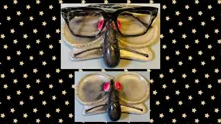 #404 RHINESTONE RESIN GLASSES HOLDER!! MY EYES GLOW! 😳 @LETSRESIN