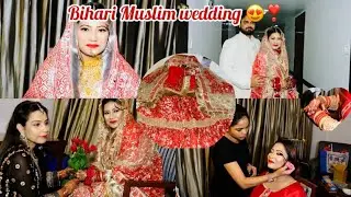 Bihari Muslim wedding 😍❤️|My wedding cinematic videography 🫶🏻#wedding #photography 
