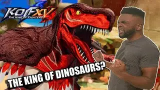 WHAT IN THE JURRASIC PARK??? THE KING OF DINOSAURS? - KOF XV