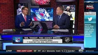 NHL Tonight: Breaking down Panarin`s deal: What`s next for the Rangers after Panarin`s contract   Ju