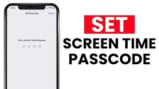Set Screen Time Passcode on iPhone &ndash; Lock Apps & Limit Usage Easily