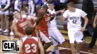 Peyton Aldridge's UNLIKELY ASSIST - Off the Head Pass - Class of 2014 - LaBrae