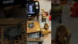 Wow Mini Kitchen Cooking Real Foods Miniature ミニチュアフード #shorts