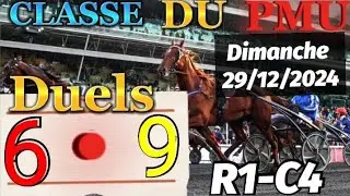 Pronostic PMU : Base Solides du quint&eacute; du dimanche 29/12/2024 R1-C4