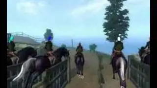 Horse race track and field test 02
