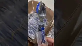 steel flatware manufacturing #cutlerymanufacturer  #customcutlery #cutleryfactory