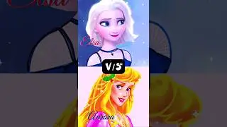 ELSA vs AURORA❤️❤️dress/nail/cake etc.👗👗#shorts #youtubeshorts #cute 🥰🥰🥰