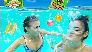 Пробуем SOUR CANDY — подводный челлендж! | CloeCouture