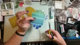 @athenascreations2017 Easy Chapstick Holder with Watercolor In Bloom paper pumpkin alternatives!