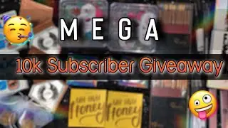 PT 1 | MEGA 10k Subscriber Giveaway | ColourPop Morphe + More | Made Up by Kirsten