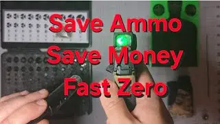 Zeroing a Red Dot No Wasted Bullets  Laser Bore Sight + Range Finder