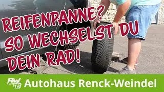 How To - Reifenwechsel im Falle einer Panne