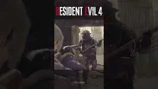 Leon vs Brute - Resident Evil Remake #residentevil4remake #residentevil #gaming