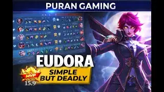 LIGHTNING QUEEN RETURNS ⚡ Eudora OP Gameplay | Mobile Legends