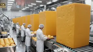 Inside the Modern Cheese Factory &ndash; From Farm Milk to Aged Luxury Cheese (Full Process)