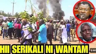 BREAKING NEWS SEE BABU OWINO DRAMA WITH GOON,S EMBAKASI EAST 