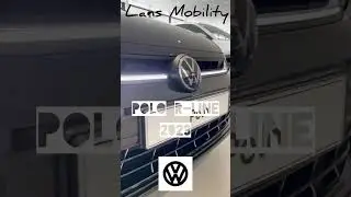 Volkswagen NEW Polo R-Line 2023 Deep Black Pearl Front