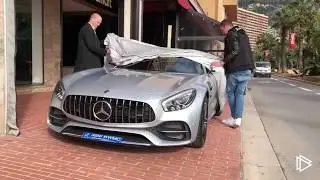 COLLECTING MY NEW CAR !!! AMG GTC