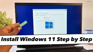 How To Install Windows 11 on PC Or Laptop (FASTLY) // EASY Windows 11 Installation Guide