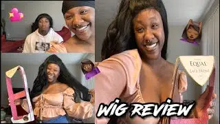 Review 😍: Freetress Equal Synthetic Hair Freedom Part Lace Front Wig| Circular Lace 901 #WigReview