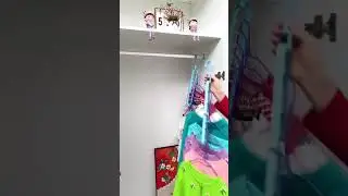 CLOTH HANGING IDEAS | CLOTHES HANGER | AMAZON MUST HAVE | WARDROBE ORGANIZER
