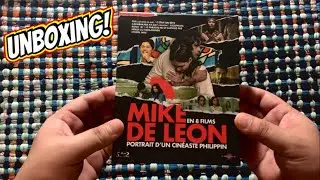 MIKE DE LEON Blu-ray Boxset by Carlotta Films (UNBOXING)