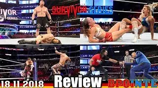 Hammer Main Events! - WWE Survivor Series 2018 Review - 18.11.2018 - Podcast #246 (Deutsch/German)