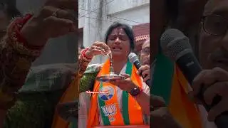 BJP MP Candidate Koppella Madhavi Latha Election Campaign at Old city Gowlipur#madhavilatha #bjp