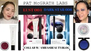 NEW: PAT MCGRATH LABS | LUST 004 TRY ON & REVIEW | COLLAB W/ AMRASBEAUTYBLOG
