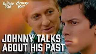 Johnny Tells Miguel About His Past | Cobra Kai (William Zabka, Xolo Maridue&ntilde;a)