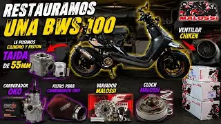 LAS MEJORES MODIFICACIONES PARA BWS 100 🚀 (130km 😱) || EL RONY