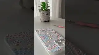 Dot Mandala Phone case ft. pastel colors🤌 #dotmandala #mandala #art #shortsvideo #viral #trending