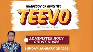 SUNDAY JANUARY 25 2026 RHAPSODY OF REALITIES DAILY DEVOTIONAL TEEVO